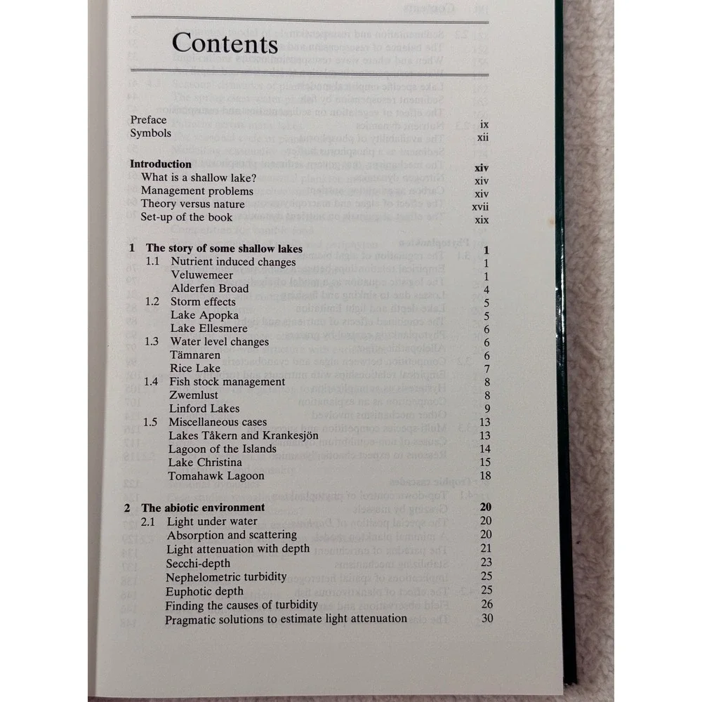 Ecology of Shallow Lakes (Population and Community Biology Series) Scheffer 1998